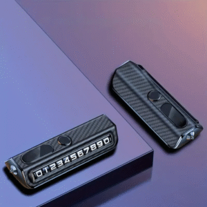 Temporary Car Parking Interior Number Plate