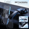 TOPK D38 C Car Phone Holder Mount Adjustable Dashboard Phone Holder