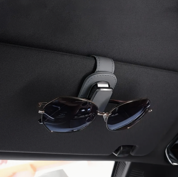 Screenshot 2025-08-25 at 14.44.02 High Quality Faux Leather Car Sun Visor Glasses Holder Clip