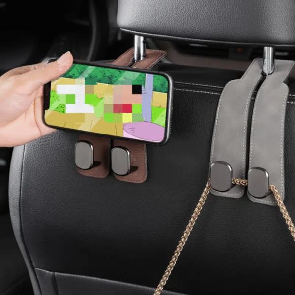 Screenshot 2025-08-25 at 14.46.40 PU Leather Car Headrest Hook Seat Back Storage Hanger