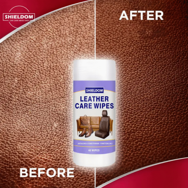 40pcs Leather Care Wipes
